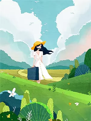 我行其野芃芃其麦什么意思