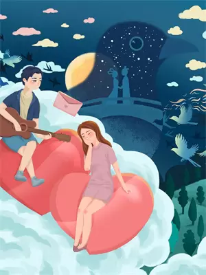 月亮快乐,我也快乐